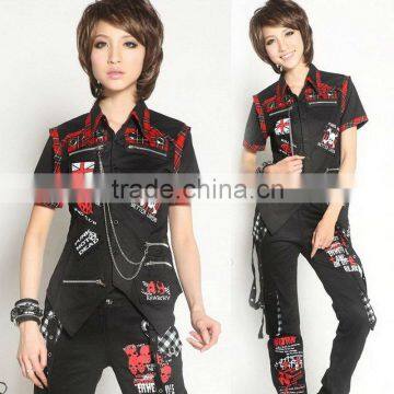 Visual Kei Gothic Dolly Cosplay KERA Lolita shirt Japan fashion 71206