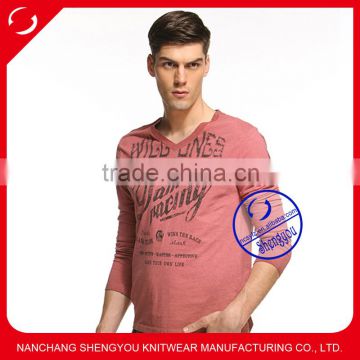 custom 2015 new design mens printed t shirt design wholesale china