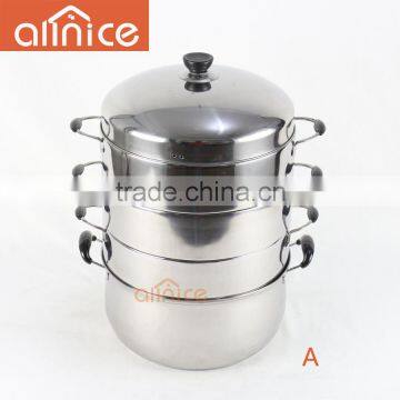 Energy-saving Multi-function Stainless Steel Steamer Pot/Bamboo Steamer photo-3
