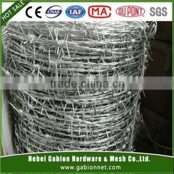 Bwg14xBwg14 Barbed Iron Wire