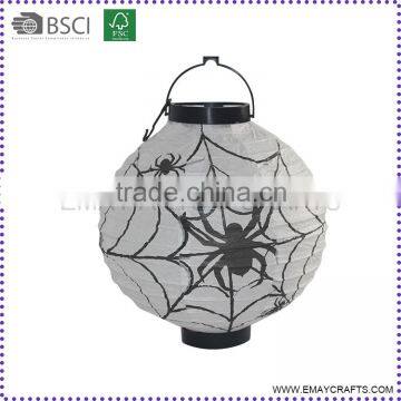 Battery operated paper lanterns with custom printed for christmas