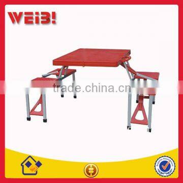 Plastic Folding Table and Chair Set/ Space-saving Dining Table