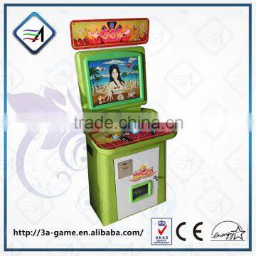 China wholesale coin operated mini arcade video game puzzle children game