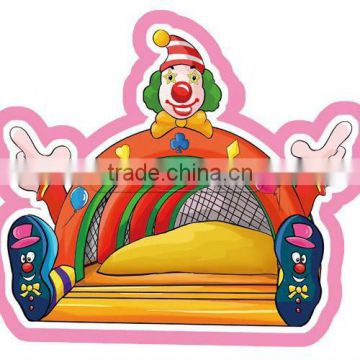 Cheer Amusement children indoor Inflatable Games clown theme Inflatable Fun City,,