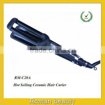 Wholesale hot perfect and sexy curl pro hair styling curler with LCD display