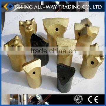 Taper shank drill bits