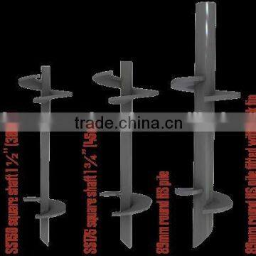 House Foundation Square Bar Helical Screw Piers photo-3