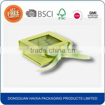 Flat Foldable Luxury Paper Packaging Boxes With Ribbon photo-3