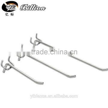 Metal Chrome Wire display Hooks pegboard hook price tag