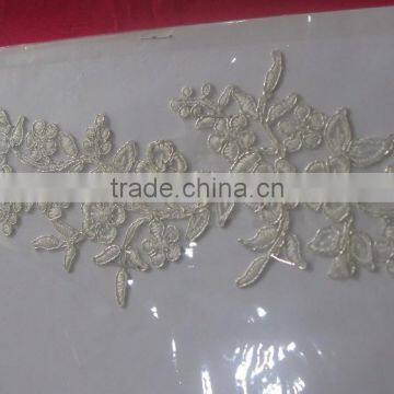 2015 High Quality Lace Flower Bridal Wholesale /lace Border/new Design photo-3