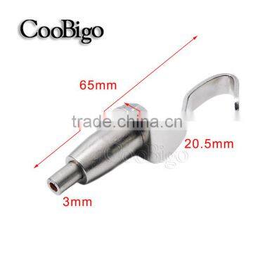 1/8" Hole Automatic Rope Clamp With Hook Steel Wire Rope Rigging For Hanger Hardware #FET010