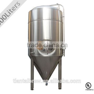 Insulated 6000L large fermenter with side manway