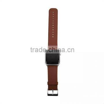 Best sale in alibaba China original accessories,genuine leather watch band for apple watch 42mm