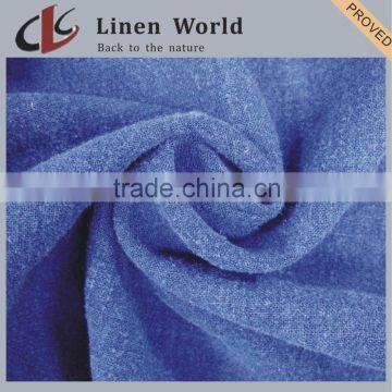 High Quality Sand Washed Linen Rayon Fabric For Garment