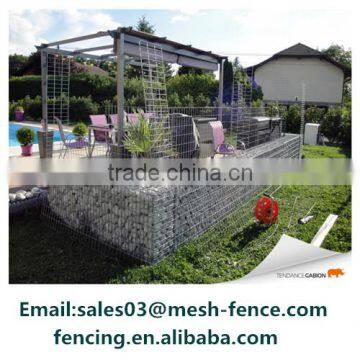 Decorative garden fencing gabion wall design welded gabion Low price