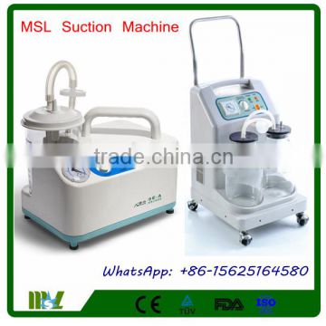 New Upgraded Medical suction Machine Price/Portable Electric Suction Apparatus MSL9E-A/MSL9E-D-4