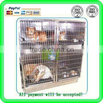 Comfortable stainless steel pet cage, dog cage MSLVC06