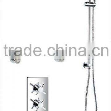 Round Rainfall Ceiling Shower with Body Jet