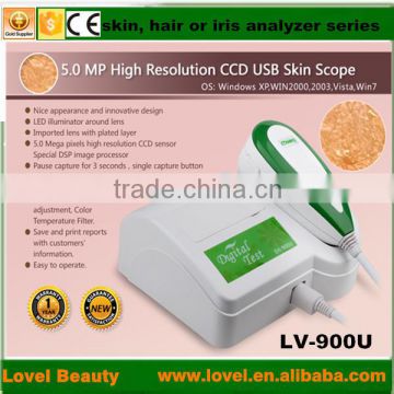 new products looking for distributor skin care bio skin analyzer 5.0 MP High Resolution CCD USB skin scope