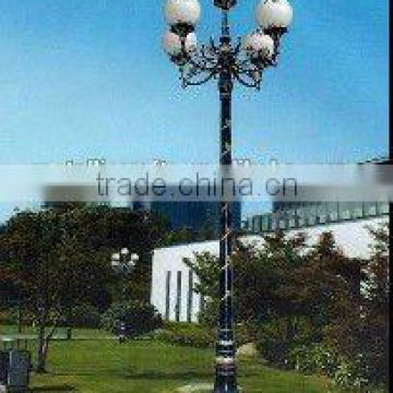 3m cast aluminium garden decoration light pole