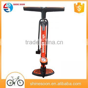 High pressure top quality Iron bicycle floor pump, blood pressure air pump