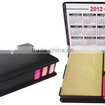 Customized logo design calendar memo pad