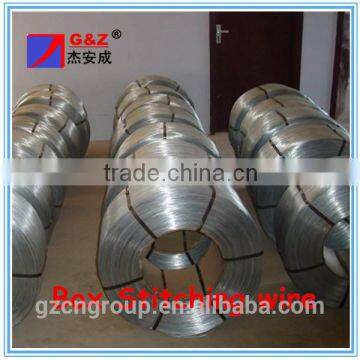 Packaging box galvanized stitching wire