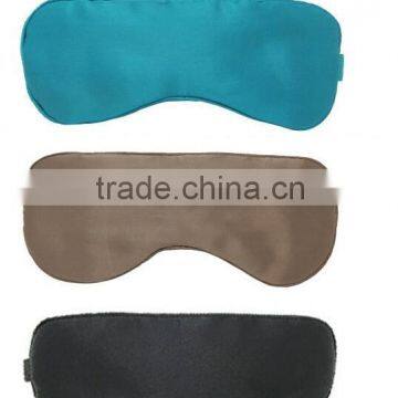 100% silk eye mask, adjustable belt for adult