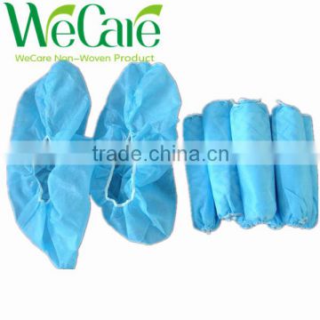 Medical Non woven disposable blue shoe cover 28gsm 15*38cm