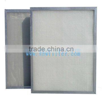 high temperature fiberglass resistance filter media