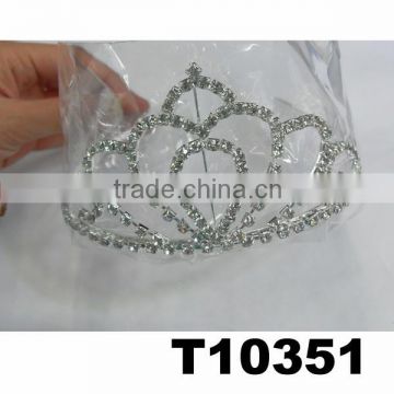 wholesale rhinestone wedding party prom pageant crowns and tiaras