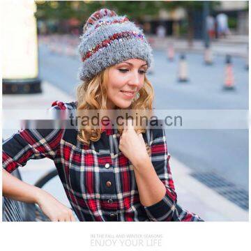 Latest Fashion pretty elegant girls lovely cute sublimation Knitted Hat