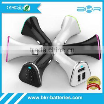 3 Port Electric Car Charger For Cellphone