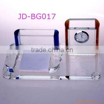 office supply crystal Name Card Holder