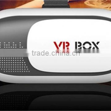 Side Side Format 3D Video Abs Plastic 3D Video Glasses Virtual Reality Headset