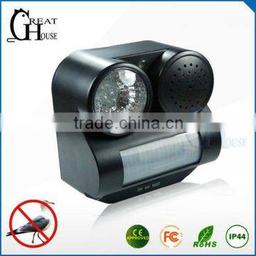 GH-192 PIR sound and flashing electronic bird repeller