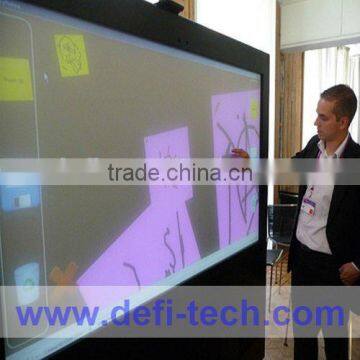 2 real points 50" Interactive LED Infrared Touch Screen Smart TV