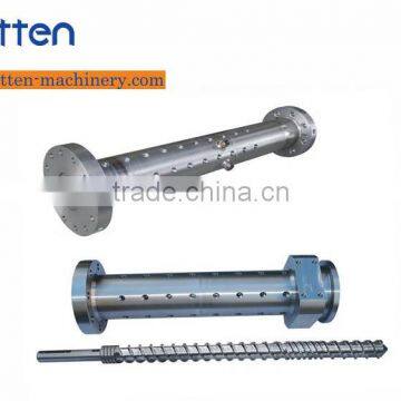 blown molding extruding screw barrel