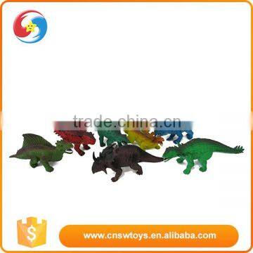 Customized Hard Cheap Plastic 12pcs Dinosaur Mini Plastic Toy Animal photo-2