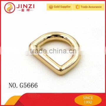 Jinzi Metal Gold Color d Ring for Bags