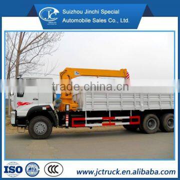 SINO HOWO 6X4 10T Folding Arm Lift Truck/straight Arm Telescopic Truck Crane/truck With Crane photo-3
