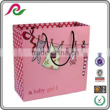 New designed handmade reusable packaging & printing shopping paper bags