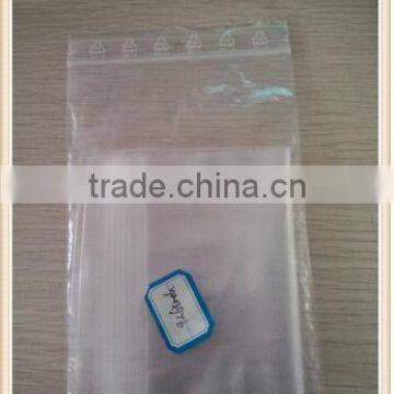 wholesale zlb-75 4x6" Plastic Zip Lock Bag 2 Mil Polypropylene Seal Top