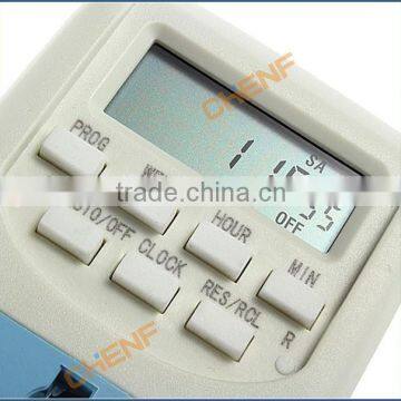 Cheaper 7 Days Weekly 24 Hours UK Digital Timer,timer Switch photo-4