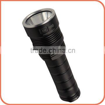 super quality Military grade 26650 1000Lumen xm l2 elegance led flashlight with 400 meters lighting distance