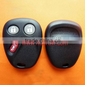 High quality GM 2+1 buttons remote key blank& key covers,car key blank