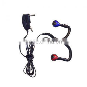 Airline Earhook Earphone With Folding Pin