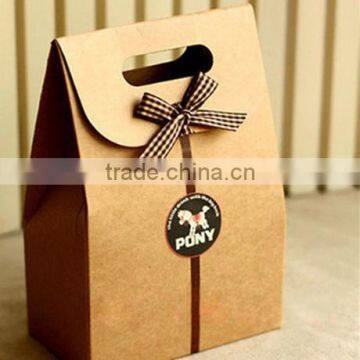 High quality kraft paper bread box printing with seal