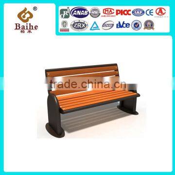 2016 Hot sale garden wood relaxing outdoor metal spring chair