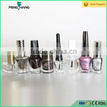5ml Cylindrical Shape Glass Nail Gel Polish Bottle With Brush and Cap photo-6